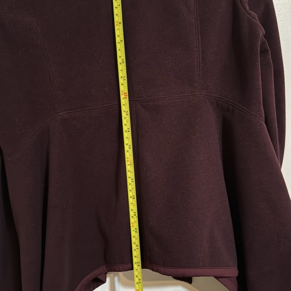 Lululemon Presence of Mind Fleece Wrap Bordeaux - Picture 8 of 8